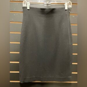 Ann Taylor Black Knee-Length Pencil Skirt